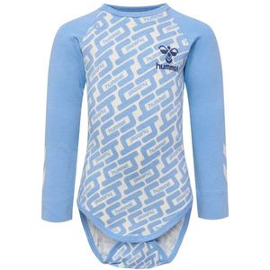 Hummel - Kelsey - Body - Lange Mouwen - Biologische Katoen - Bedrukt Logo