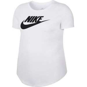Nike Sportswear Essential Futura Big Short Sleeve T-shirt Wit 2X Vrouw