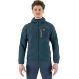 Karpos - Moiazza Retro - Fleece - Blauw - Met Volledige Rits