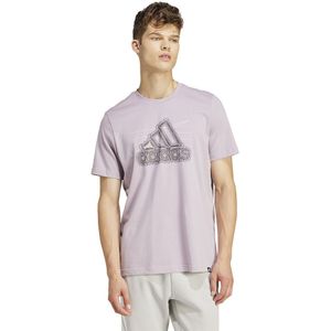 Adidas Growth Bos Short Sleeve T-shirt Paars L / Regular Man