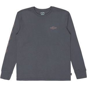 Billabong - CRAYON WAVE - T-shirt - Ombre Blue - Lange Mouwen - 100% Katoen