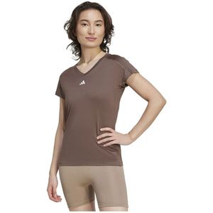 Adidas - Aeroready Train Essentials - T-shirt - V-hals - Korte Mouwen