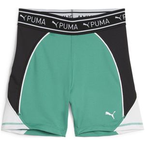 Puma Fitain Strong 5´´ Short Leggings Groen L Vrouw