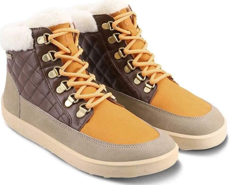 Be Lenka - Olivia - Blotevoetenlaarzen - Taupe - Leer