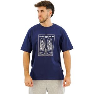 T-shirt - Logoprint - Jersey - Kwartmouw - Losse Pasvorm