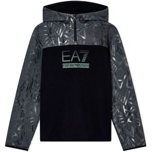 EA7 - 7B000180_AF16549 - Sweatshirt - Zwart - Katoen - Lange Mouwen