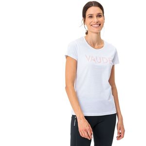 Vaude Graphic Short Sleeve T-shirt Wit 46 Vrouw