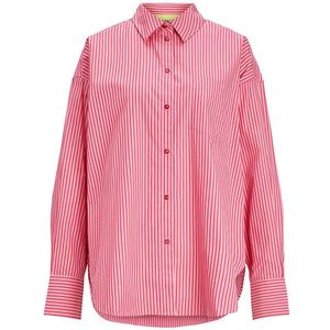 Jack & Jones Jamie Relaxed Poplin Overhemd Met Lange Mouwen