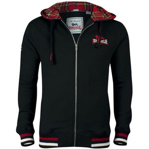 Lonsdale Lancaster Sweatshirt Met Rits