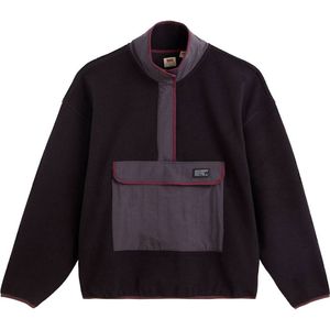 Levi´s ® Polar Fleece Mock Neck Sweatshirt Zwart XL Man