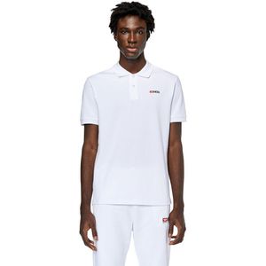 Diesel Smith Short Sleeve Polo Wit M Man