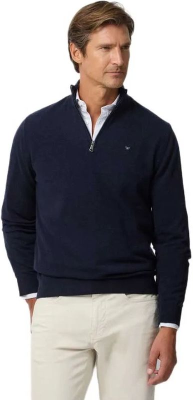 Silbon Half Rits Trui