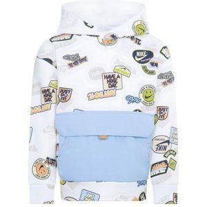 Nike Kids Aop Po Hoodie Veelkleurig 4-5 Years