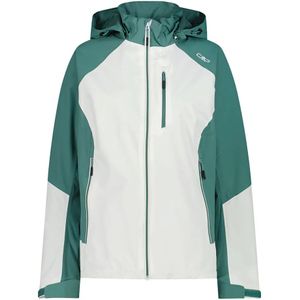 CMP - Regenjack - Groen - Outdoorjas - Capuchon - Ritszakken