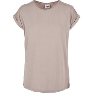 Urban Classics Modal Extended Shoulder-big Short Sleeve T-shirt Roze 2XL Vrouw