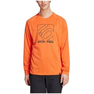 Five Ten Hz0246 Long Sleeve T-shirt Oranje S Man