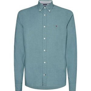 Tommy Hilfiger Natural Soft Micro Check Overhemd Met Lange Mouwen