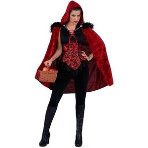 Viving Costumes Red Riding Hood Selva Woman Custom Rood M