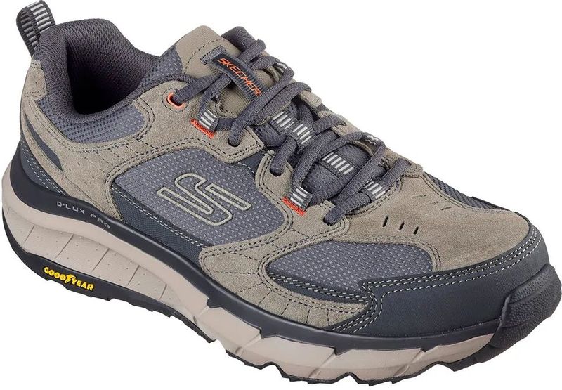 Skechers - D´lux Pro - Wandelschoenen - Grijs - EU 42 - Man