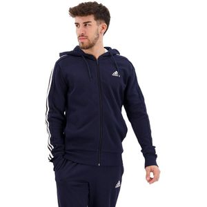 Adidas 3s Ft Full Zip Sweatshirt Blauw L / Regular Man