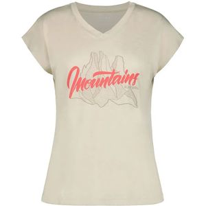Icepeak - Devine - T-shirt - Beige - Korte Mouwen - Dames