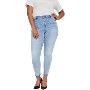 Vero Moda Curve Phia Skinny Fit Gu3162 High Waist Jeans Blauw 52 / 32 Vrouw
