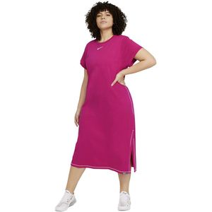 Nike Sportswear Icon Clash Maxi Dress Roze M Vrouw