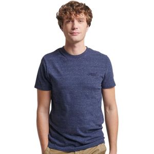 Superdry Vintage Logo Embroidered Short Sleeve T-shirt Blauw M Man