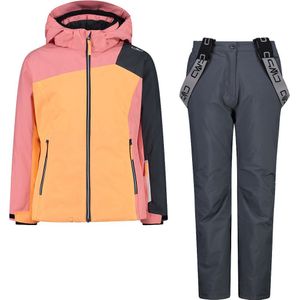 Cmp Set Jacket And Pant 33w0605 Oranje,Roze 8 Years