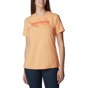 Columbia Sun Trek Graphic Short Sleeve T-shirt Oranje M Vrouw