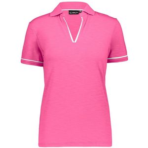 Cmp 39t7686 Short Sleeve Polo Roze XS Vrouw