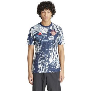Adidas - Bayern Munich 23/24 - T-shirt - Veelkleurig - 100% Polyester