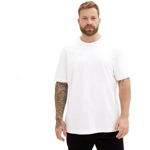 Tom Tailor 1039970 Plus Short Sleeve T-shirt 2 Units Wit 4XL Man