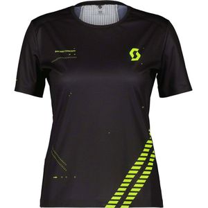 Scott Rc Run Short Sleeve T-shirt Zwart M Vrouw