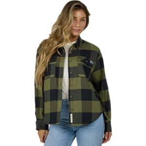 Salty Crew Fathom Flannel Overhemd Met Lange Mouwen