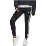 Adidas Essentials 3 Stripes High-waisted Single Leggings Zwart XS / Regular Vrouw
