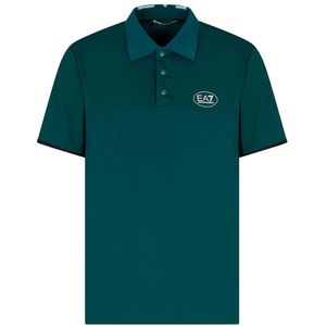 Ea7 Emporio Armani Golf Pro Collar Pl St Korte Mouw Poloshirt