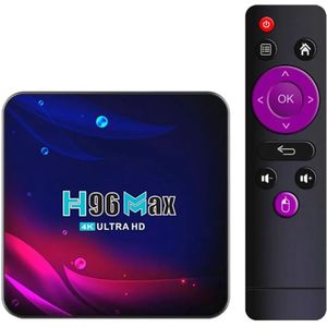 H96 Max V11 4gb/64gb Wifi Dual Android 11-android Tv Mediaspeler
