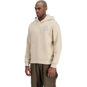 Alpha Industries - Logo Hoodie BP - Regular Fit - Katoen/Polyester - Zwart