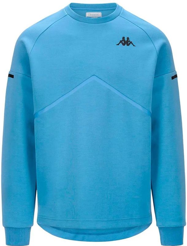 Kappa - Karefod - Sweatshirt - Slim Fit - Zwart - Sport Fleece
