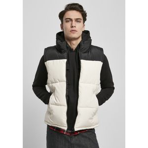 Urban Classics Block Puffer (gt) Jacket Wit 3XL Man