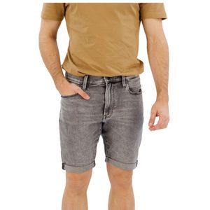 G-Star RAW 3301 Slim Fit Denim Short Faded Grey Neblina