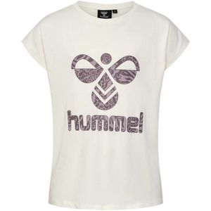 Hummel Sense Short Sleeve T-shirt Beige 7 Years Meisje