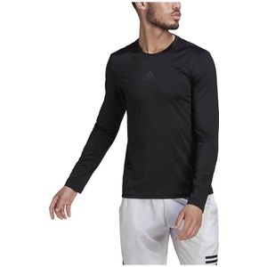 Adidas Paris Tech F Long Sleeve T-shirt Zwart XL Man