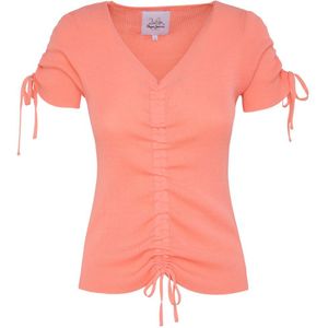 Pepe Jeans Sonia Short Sleeve T-shirt Oranje L Vrouw