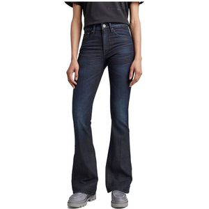 G-star 3301 Flare Fit Jeans Blauw 27 / 32 Vrouw