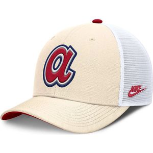 Nike Mlb Atlanta Braves Dri-fit Rise Structured Truckercap