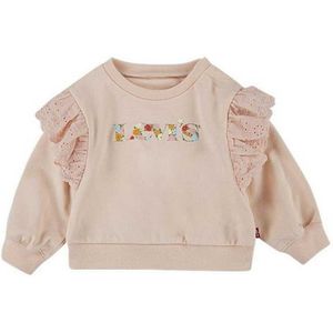 Levi´s ® Kids Ruffle Crew Sweatshirt Beige 3 Years