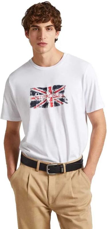 Pepe Jeans - Clag - T-shirt - Zwart - Katoen