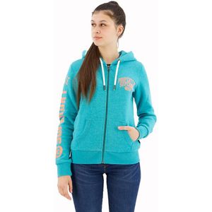 Superdry Super Athletic Graphic Sweatshirt Met Rits